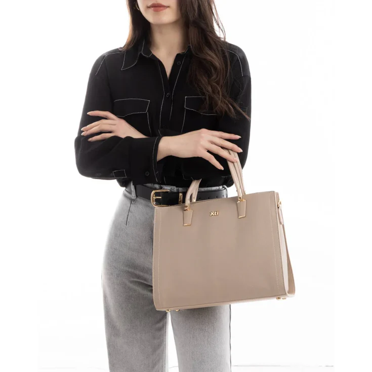 BOLSO XTI UREL BEIGE - Imagen 5
