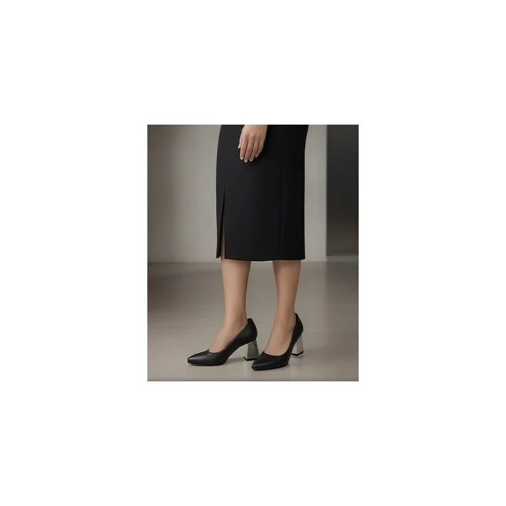 ZAPATO DE SALON CAROLI NEGRO - Imagen 6